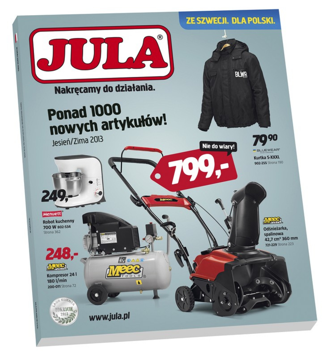 Nowy katalog JULA jesień-zima 2013
