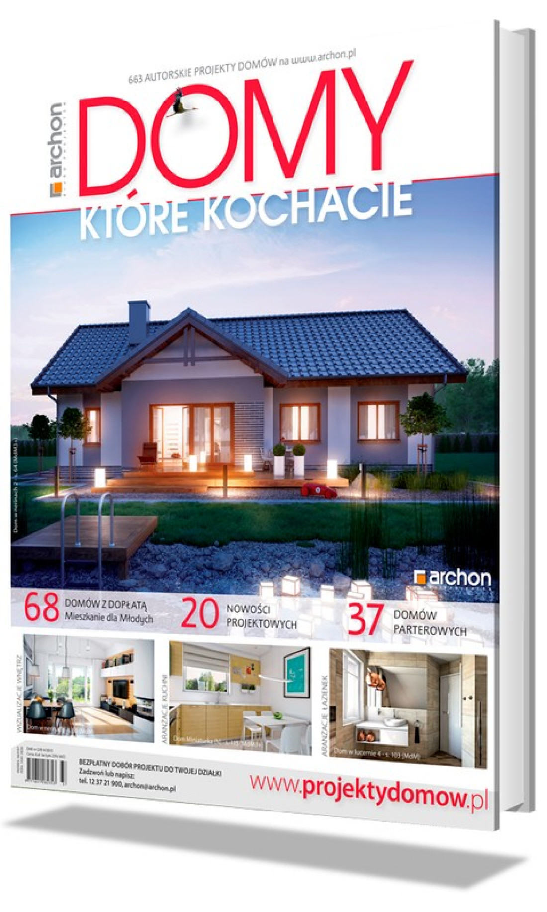Zimowe wydanie katalogu projektów "Domy Które Kochacie"