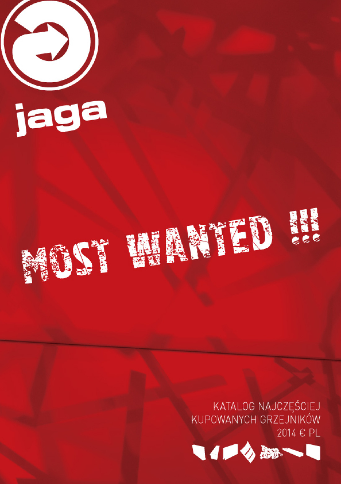 MOST WANTED - katalog grzejników Jaga na 2014 rok