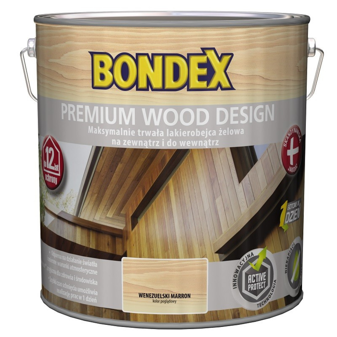 Nowa lakierobejca żelowa Bondex - Premium Wood Design 