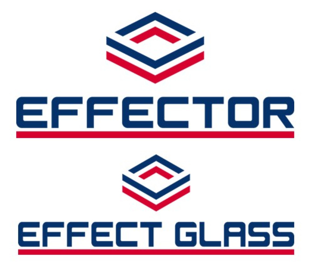 Nowy logotyp firm EFFECT GLASS i  EFFECTOR