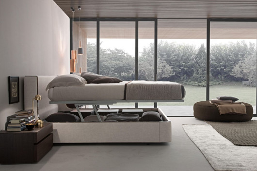 Łóżko Callas ze stelażem unoszonym równolegle