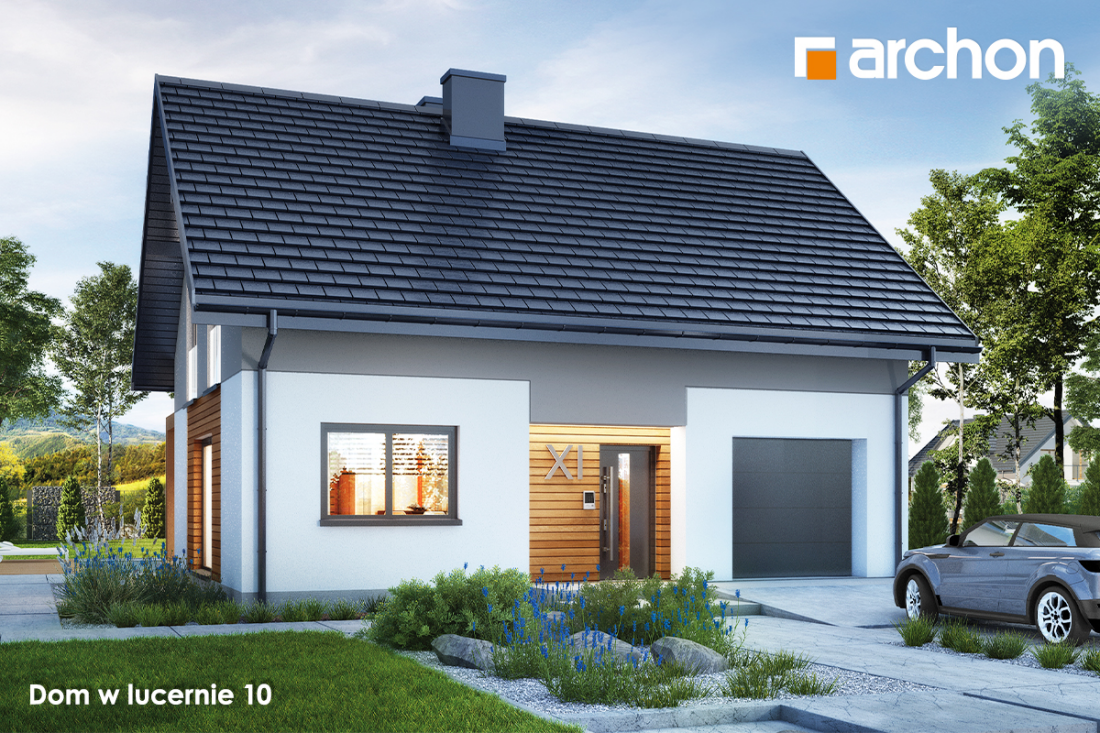 Mały dom 100 m2 o dużych możliwościach - poznaj ten projekt ARCHON+