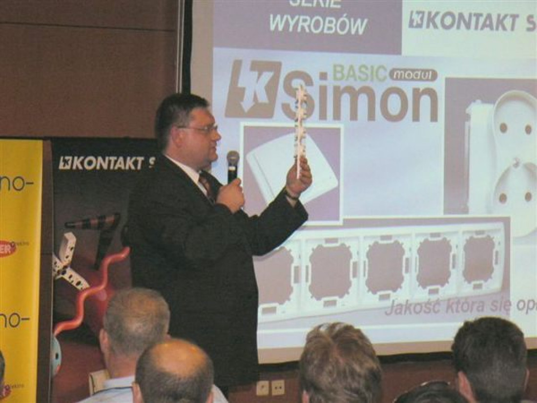 Konferencja firm KONTAKT - SIMON S.A. i Grodno