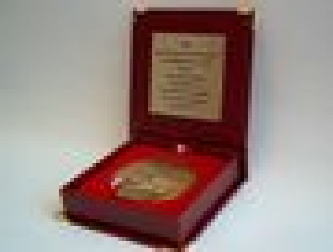 Medal Bursztynowego Lidera Dobroczynności dla Drutexu