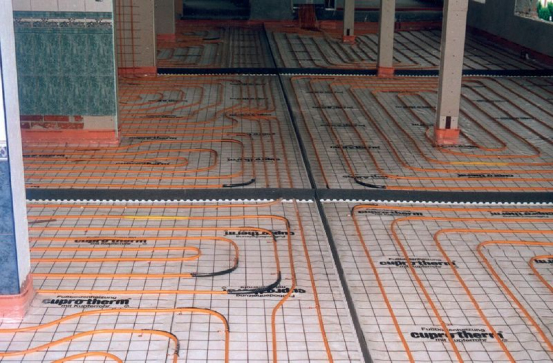 Jakie są dopuszczalne powierzchnie wylewki podłogowej na ogrzewanie podłogowe?