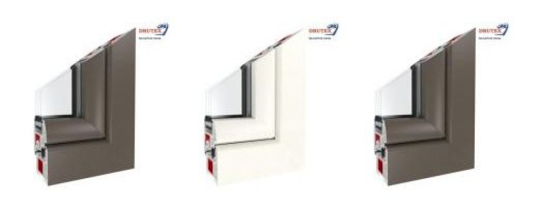 Nowe kolory profili okiennych z PVC w firmie DRUTEX