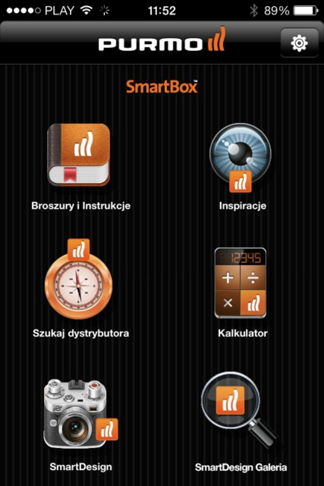 Aplikacja Purmo SmartBox