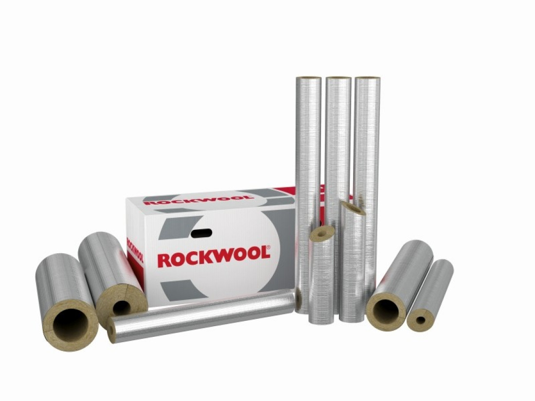 ROCKWOOL 800 - niepalna otulina ze skalnej wełny mineralnej