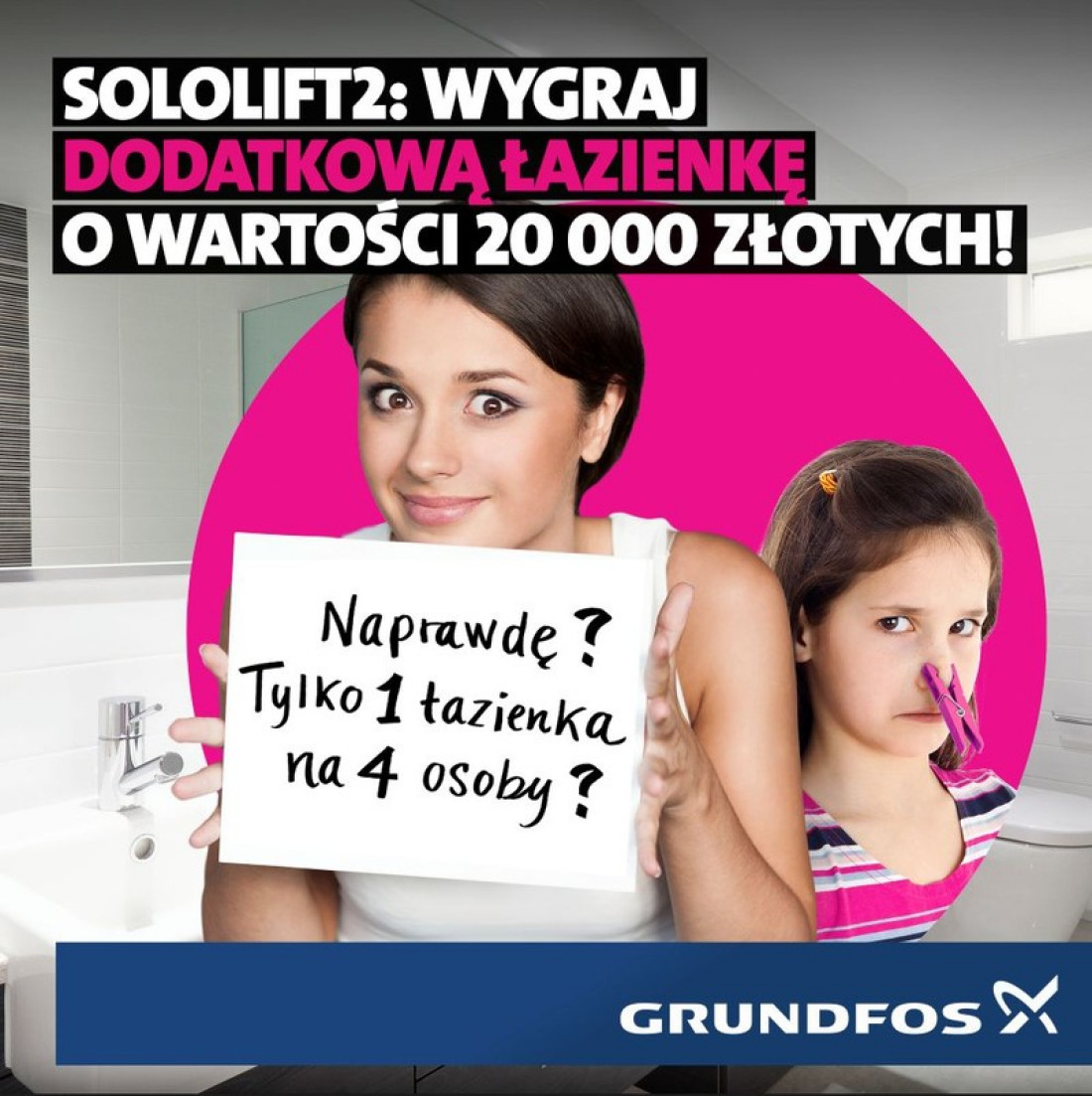 Wygraj dodatkową łazienkę z SOLOLIFT2 o wartości 20 000 zł