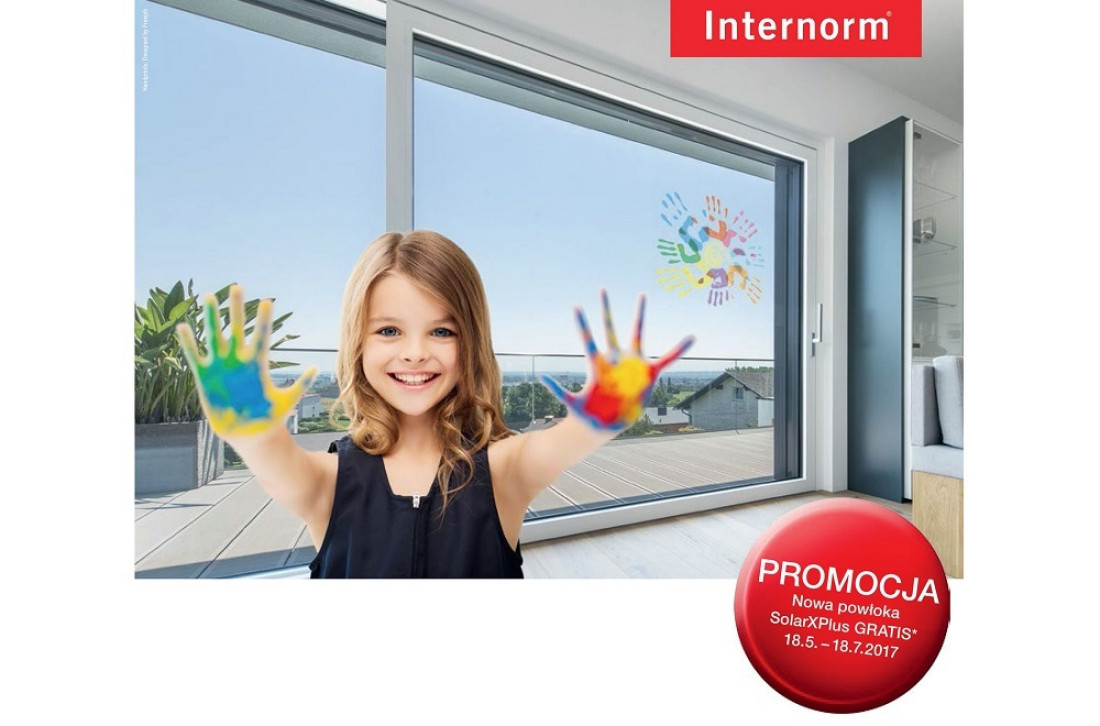 Promocja Internorm - powłoka szklana SolarXPlus gratis