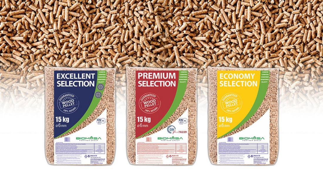 Trzy nowe rodzaje pelletu firmy Biomasa Partner Group