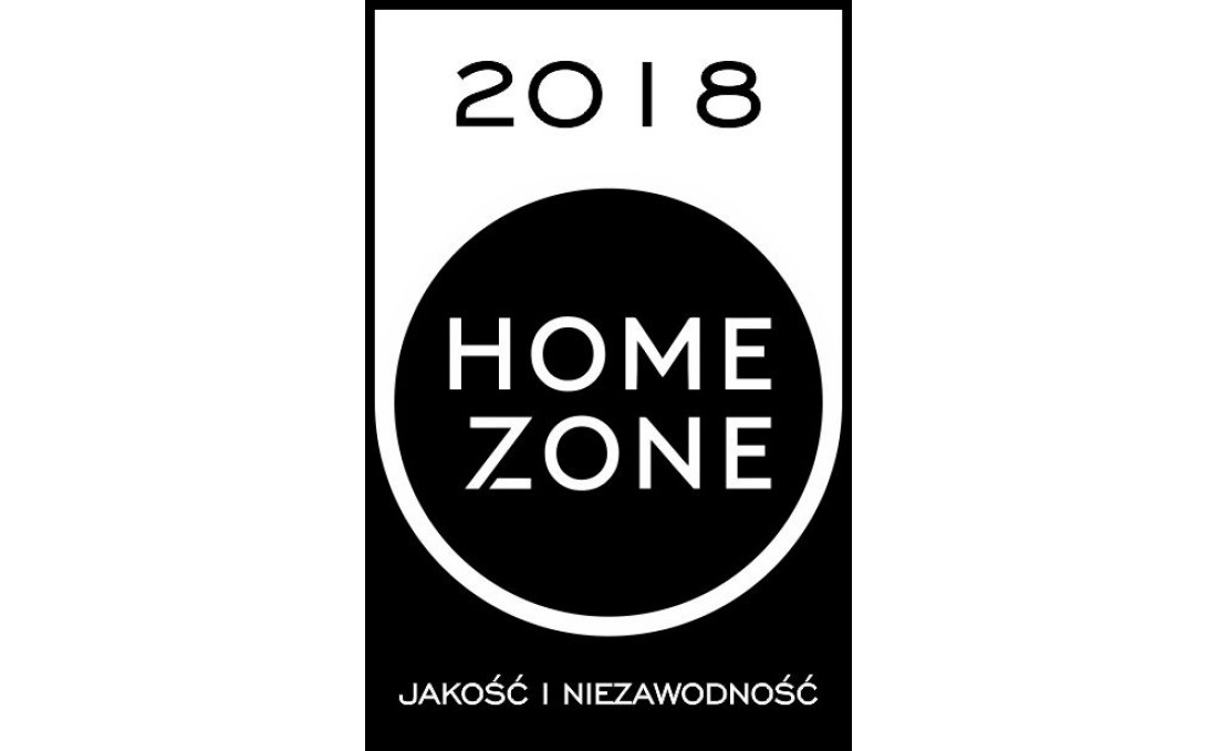 Firma JONIEC® z certyfikatem HOME ZONE Jakość i Niezawodność 2018