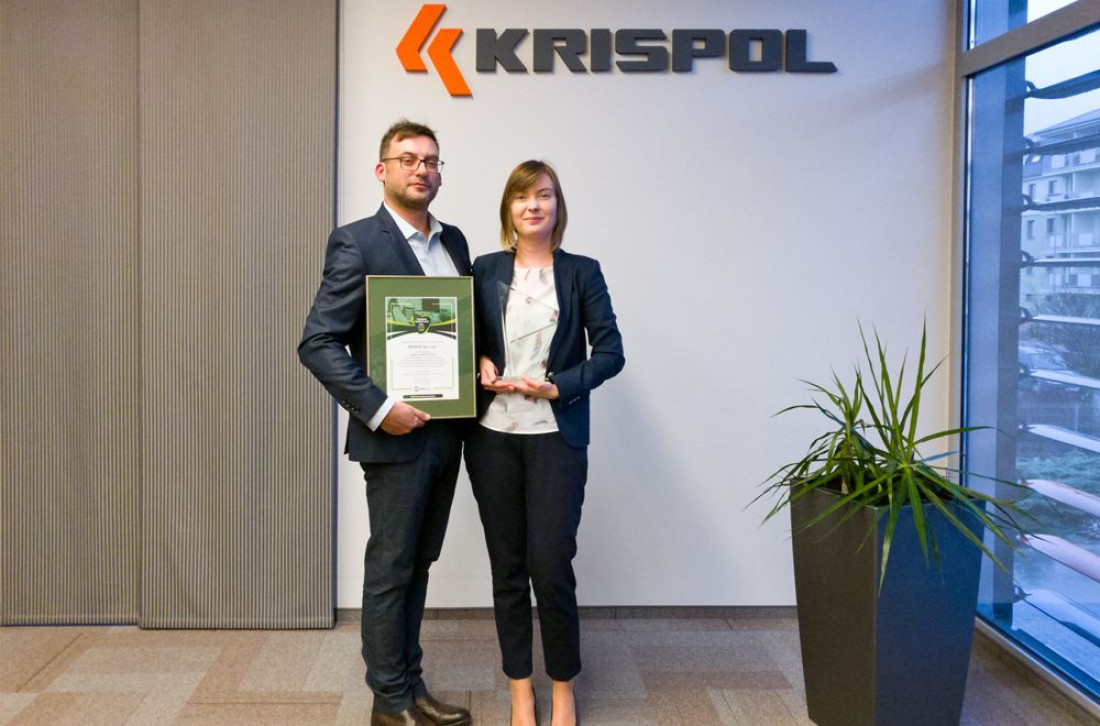 Firma KRISPOL z tytułem Friendly Workplace