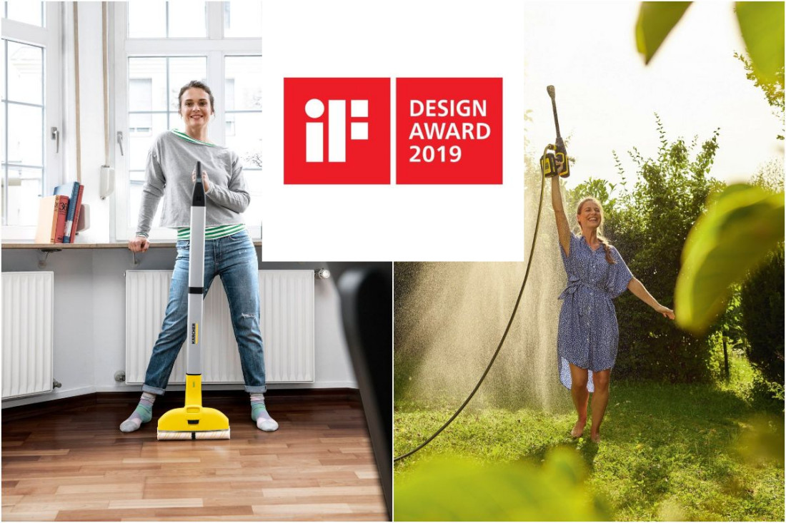 Produkty Kärcher docenione w prestiżowym konkursie wzorniczym iF Design 2019