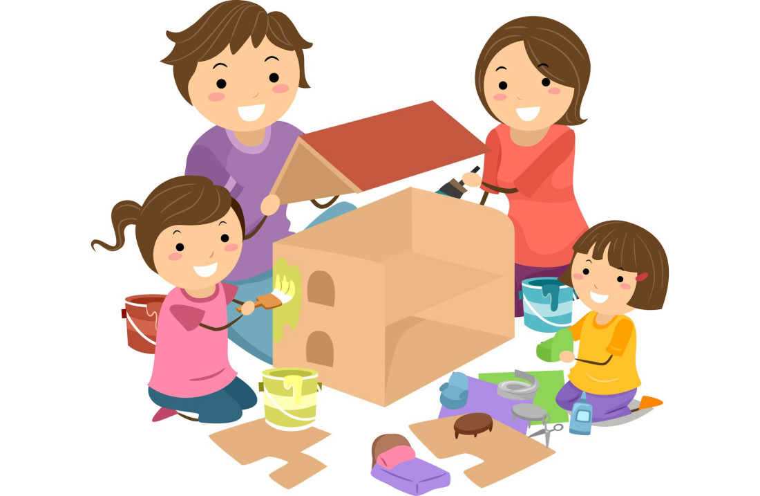 Jak zrobić domek dla lalek z pudełka kartonowego krok po kroku?