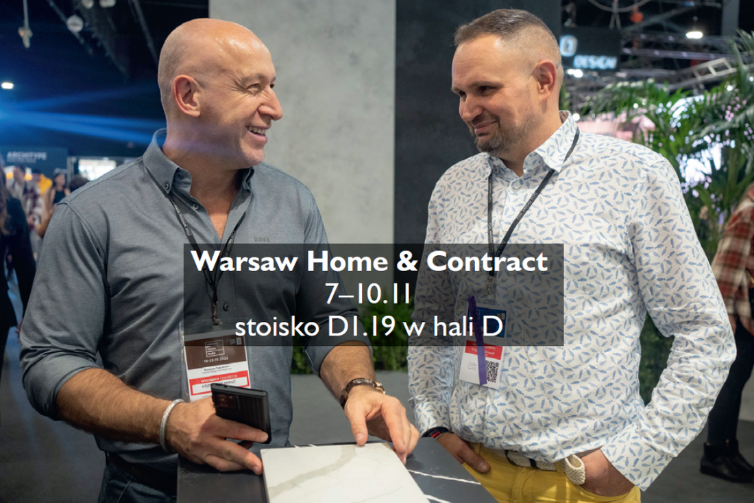 TechniStone na targach Warsaw Home & Contract oraz na targach STONE